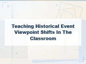 Exploring How Historical Perspectives Evolve in Classroom Discussions